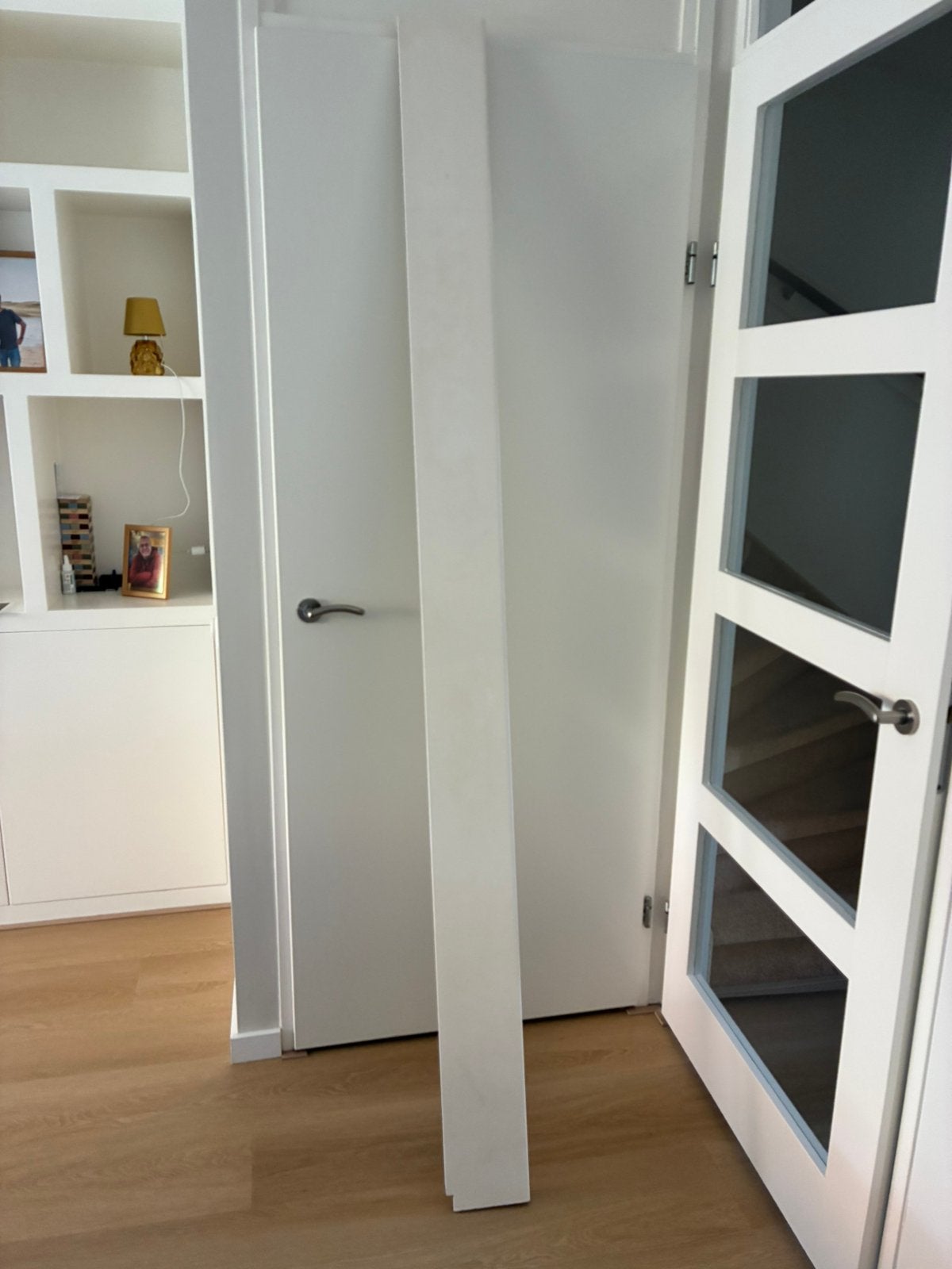 GRATIS AF TE HALEN VENSTERBANK, Gebruikt, 25 tot 50 mm, Ophalen of Verzenden, 200 tot 250 cm