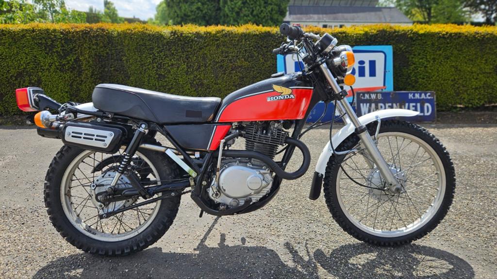 Honda Xl350 (Scrambler) 1977🤩😀