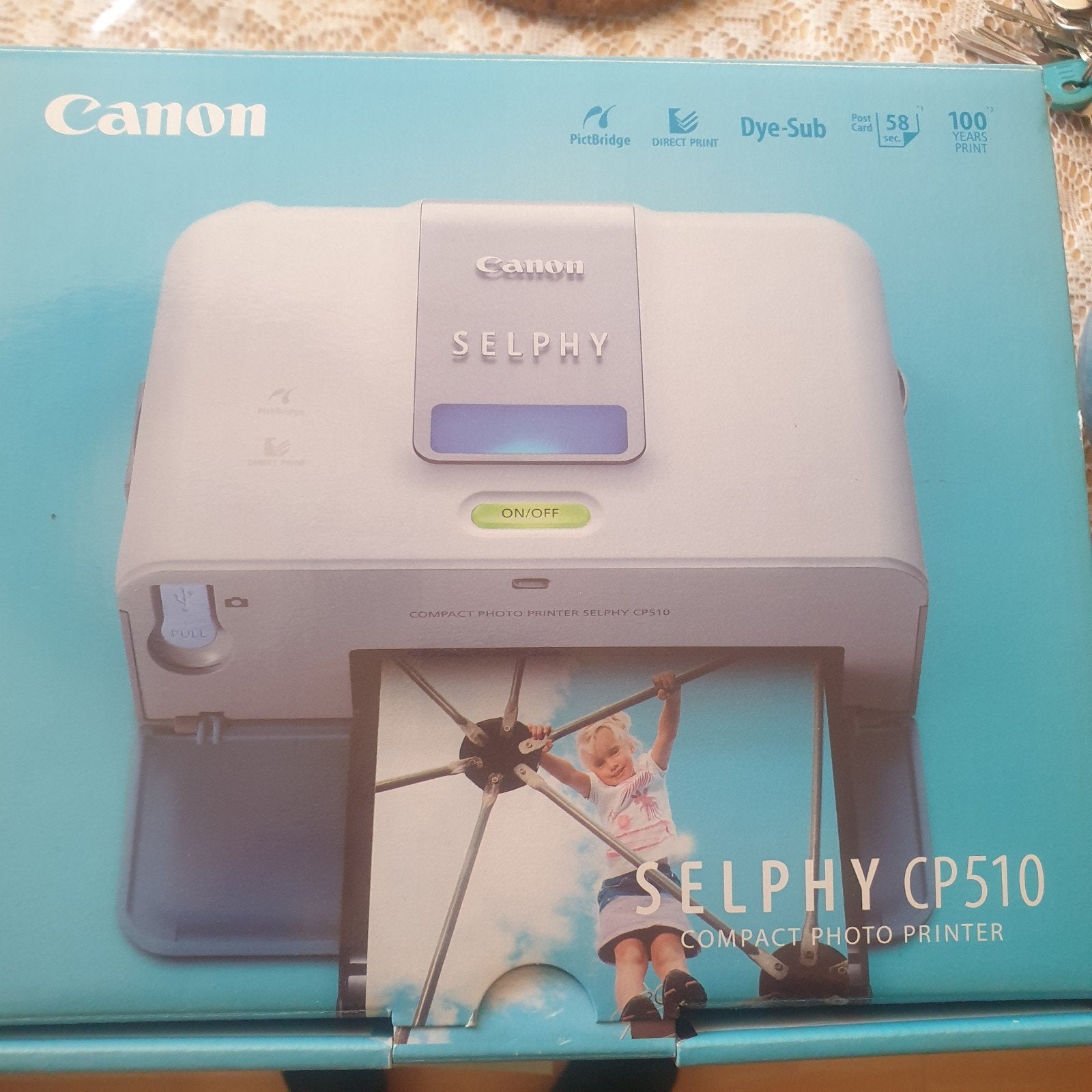 Canon Selphy CP510 Compact Photo Printer - Nieuw in doos, Computers en Software, Printers, Fotoprinter, PictBridge, Canon, Ophalen of Verzenden
