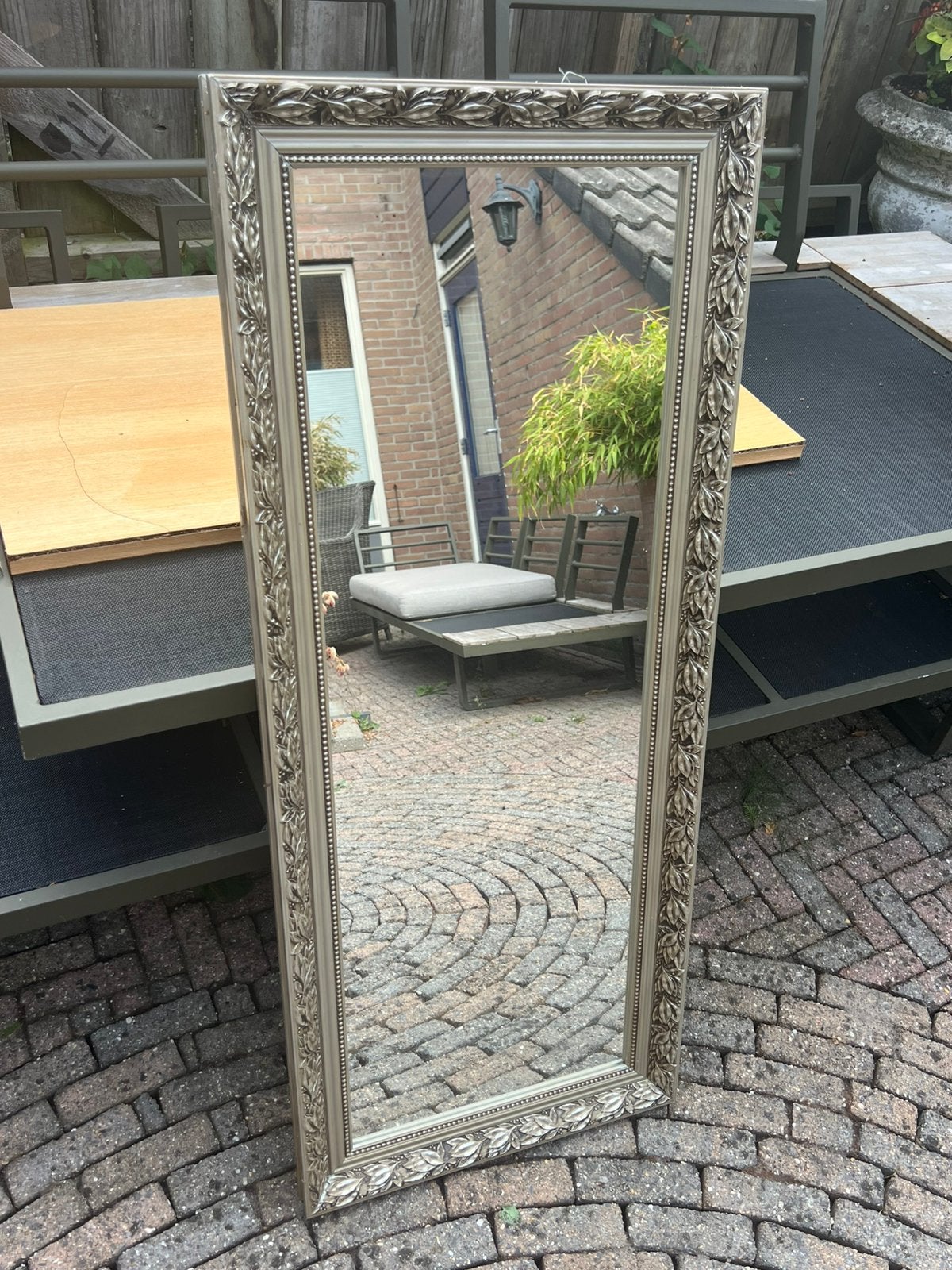 Mooie spiegel, Ophalen, Gebruikt, 100 tot 125 cm, Minder dan 100 cm
