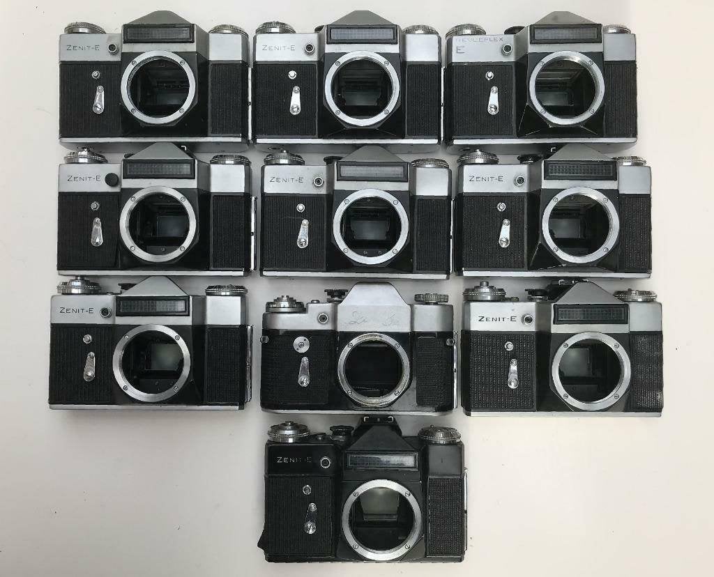 Zenit (ЗЕНИТ) camera body's (M39 en M42), diverse types, Ophalen of Verzenden, Compact, Overige Merken