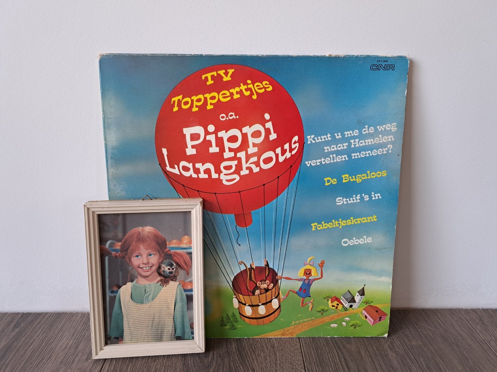 LP TV Toppertjes CNR Pipi Langkous Hamelen Stuif's in etc, Ophalen of Verzenden, Gebruikt, LP, Verhaal of Sprookje