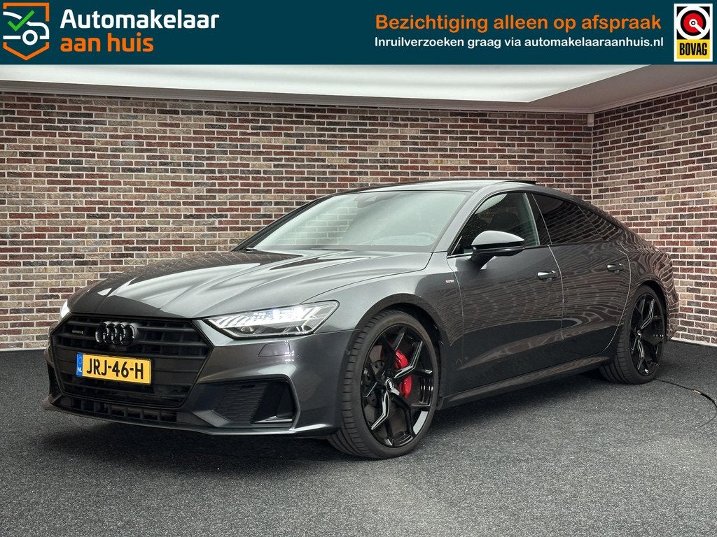Audi A7 Sportback 55 TFSI e quattro Competition S-Line | Dak, Auto's, Audi, Bedrijf, Te koop, A7, 360° camera, 4x4, ABS, Achteruitrijcamera