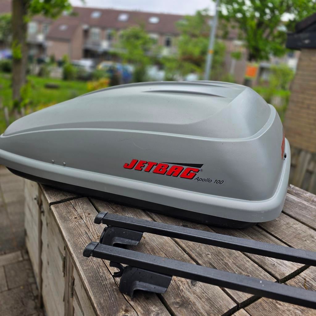 Thule Jetbag Apollo 100 Dakkoffer met Mont Blanc dragers, Ophalen, Gebruikt