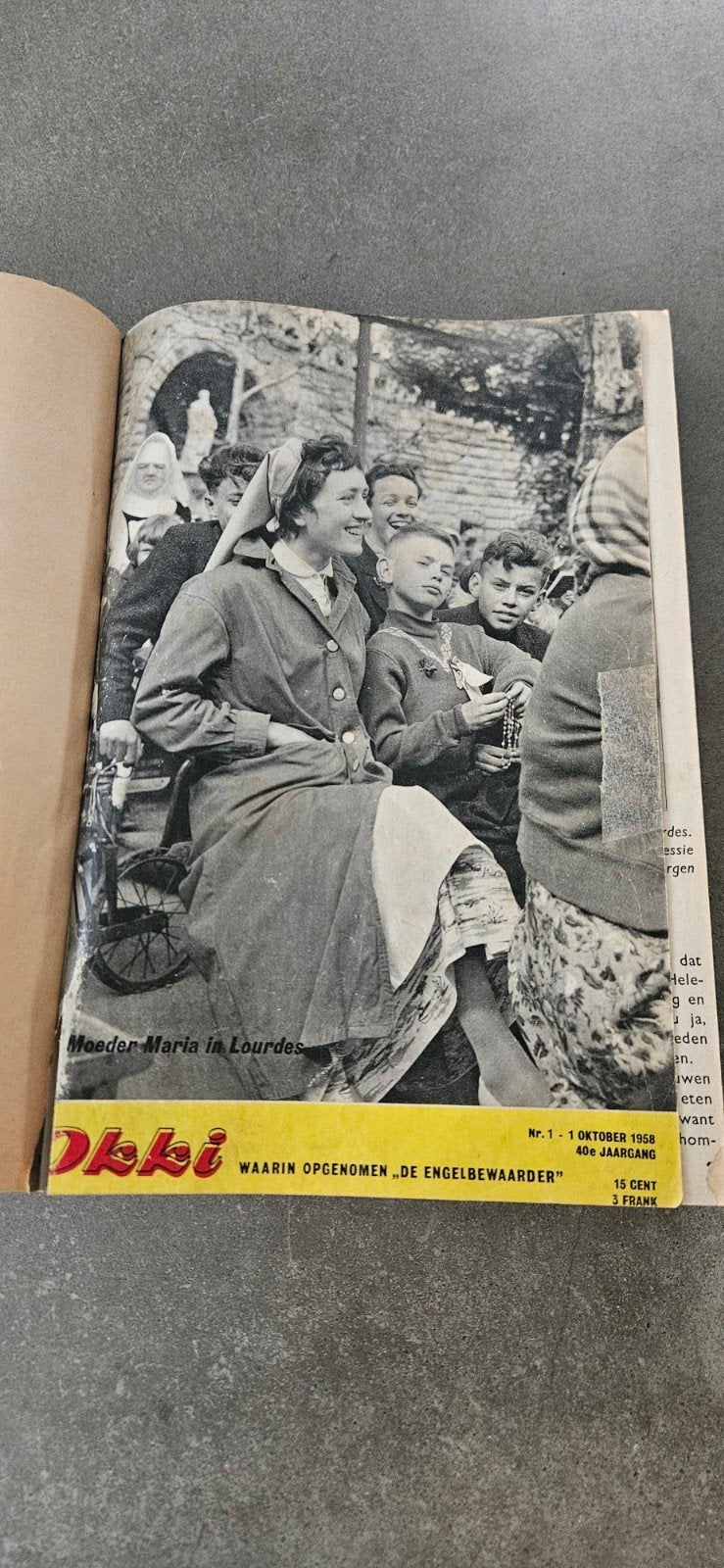Ingebonden Okki jaargangen 1958-1959, Ophalen of Verzenden, Gelezen, Overige typen