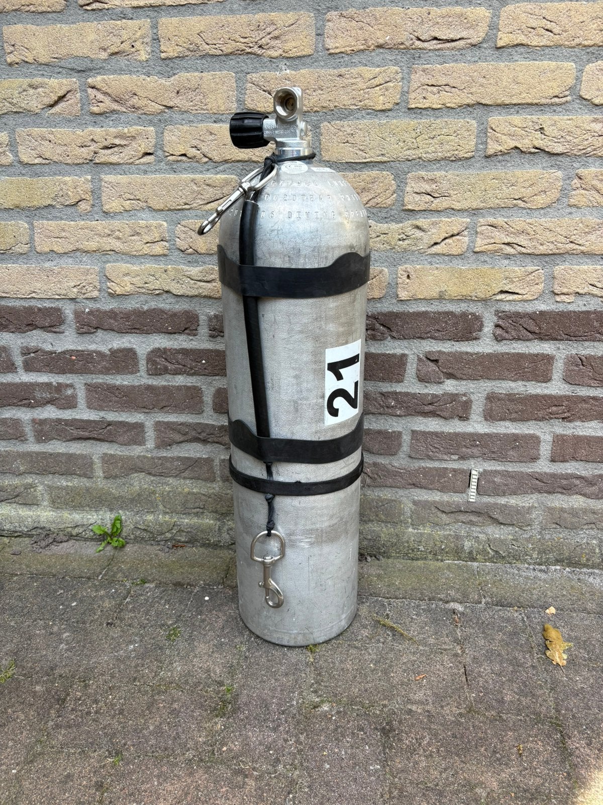 Luxfer aluminium stage 80cuft nieuwe keur, Ophalen, Gebruikt, Duikfles