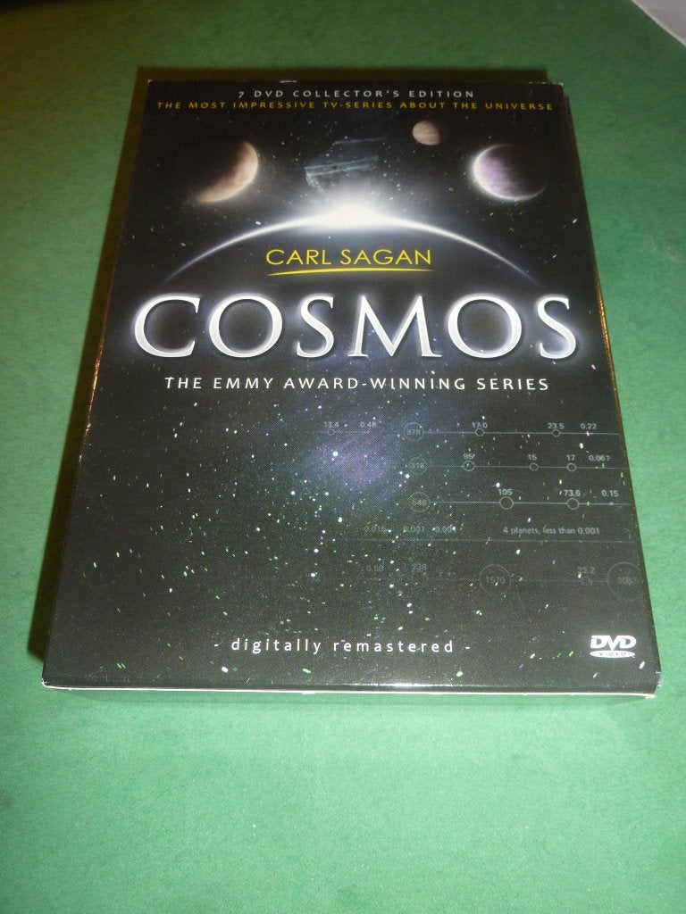Cosmos Carl Sagan 7 dvd-box Digitally remastered, Engels, Verzenden, Alle leeftijden, Nederlands