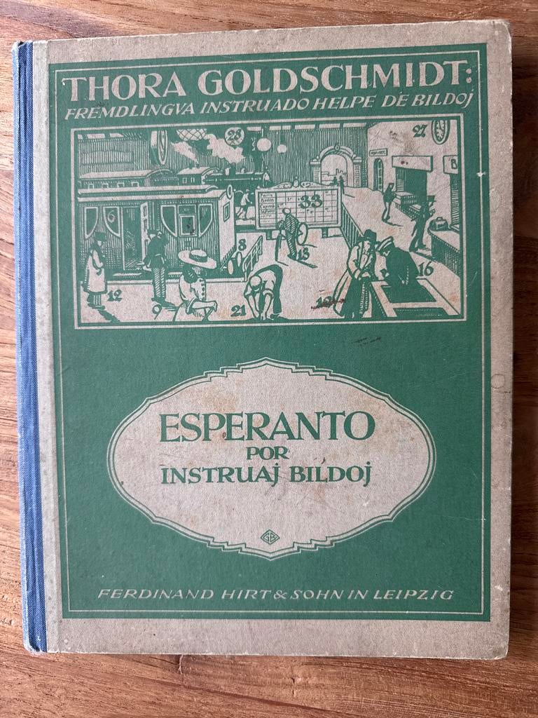 Thora Goldschmidt: Esperanto por Instruaj Bildoj, Ophalen of Verzenden, Gelezen, Non-fictie