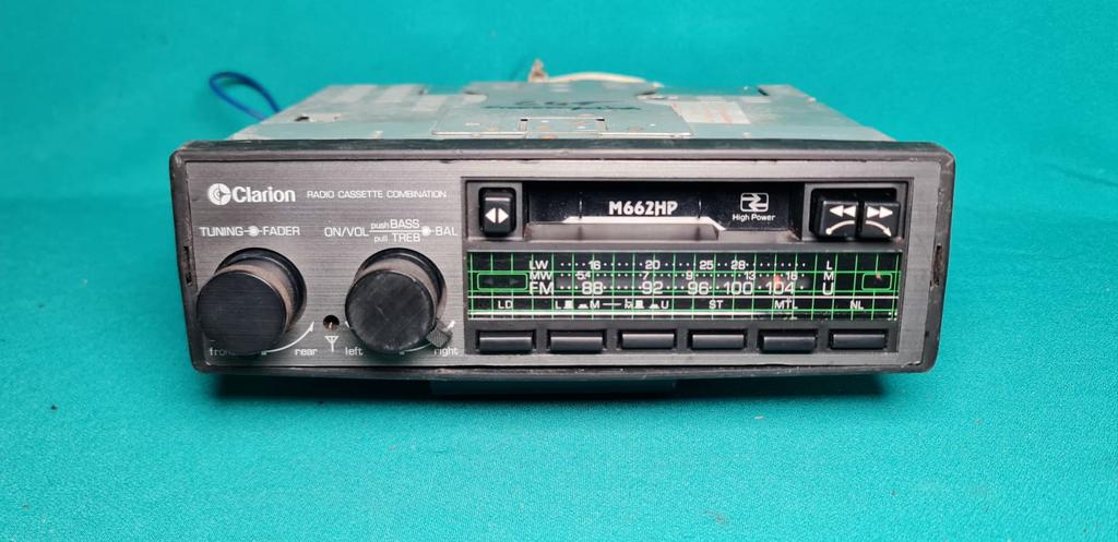 Clarion m662hp casssette receiver, Ophalen of Verzenden, Zo goed als nieuw