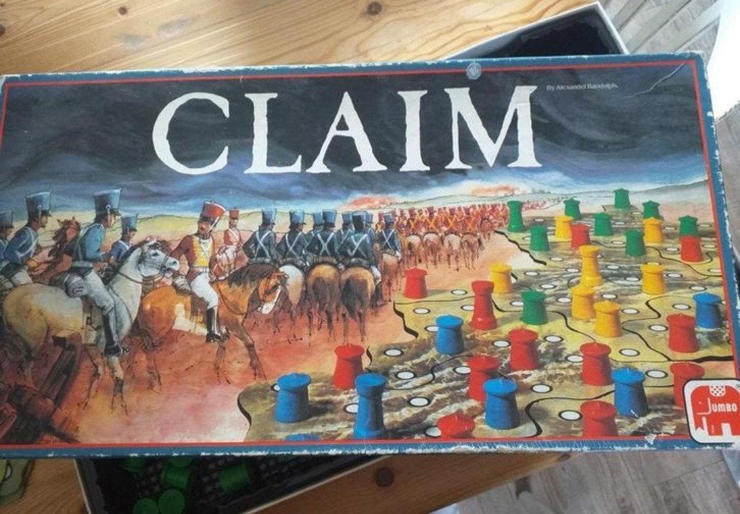 Claim bordspel van jumbo vintage, Ophalen of Verzenden