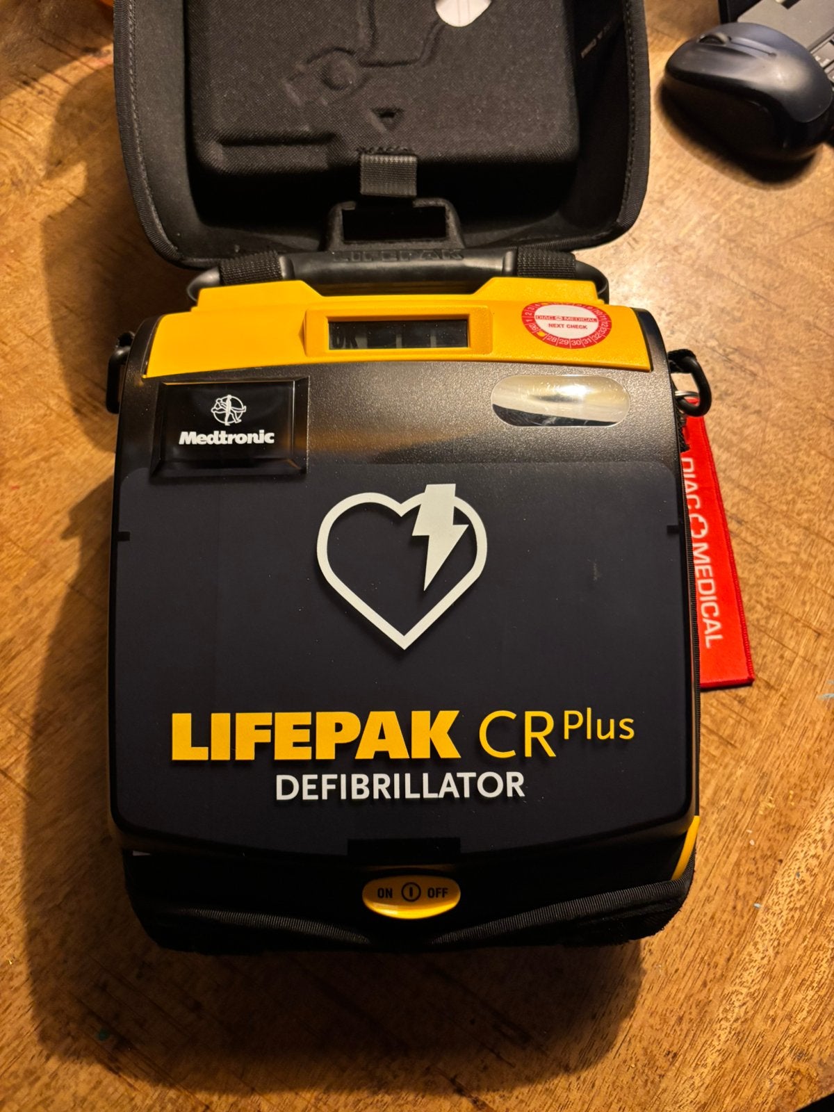 AED Lifepak CR Plus defibrillator - LEZEN!, Ophalen, Gebruikt