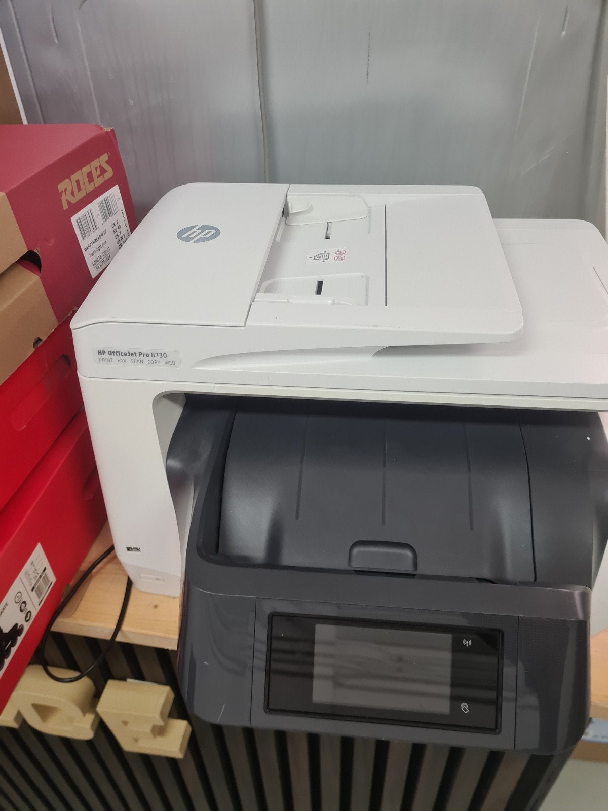 HP OfficeJet Pro 8730 All-in-One Printer, Computers en Software, Inkjetprinter, All-in-one, Draadloos, Ophalen of Verzenden