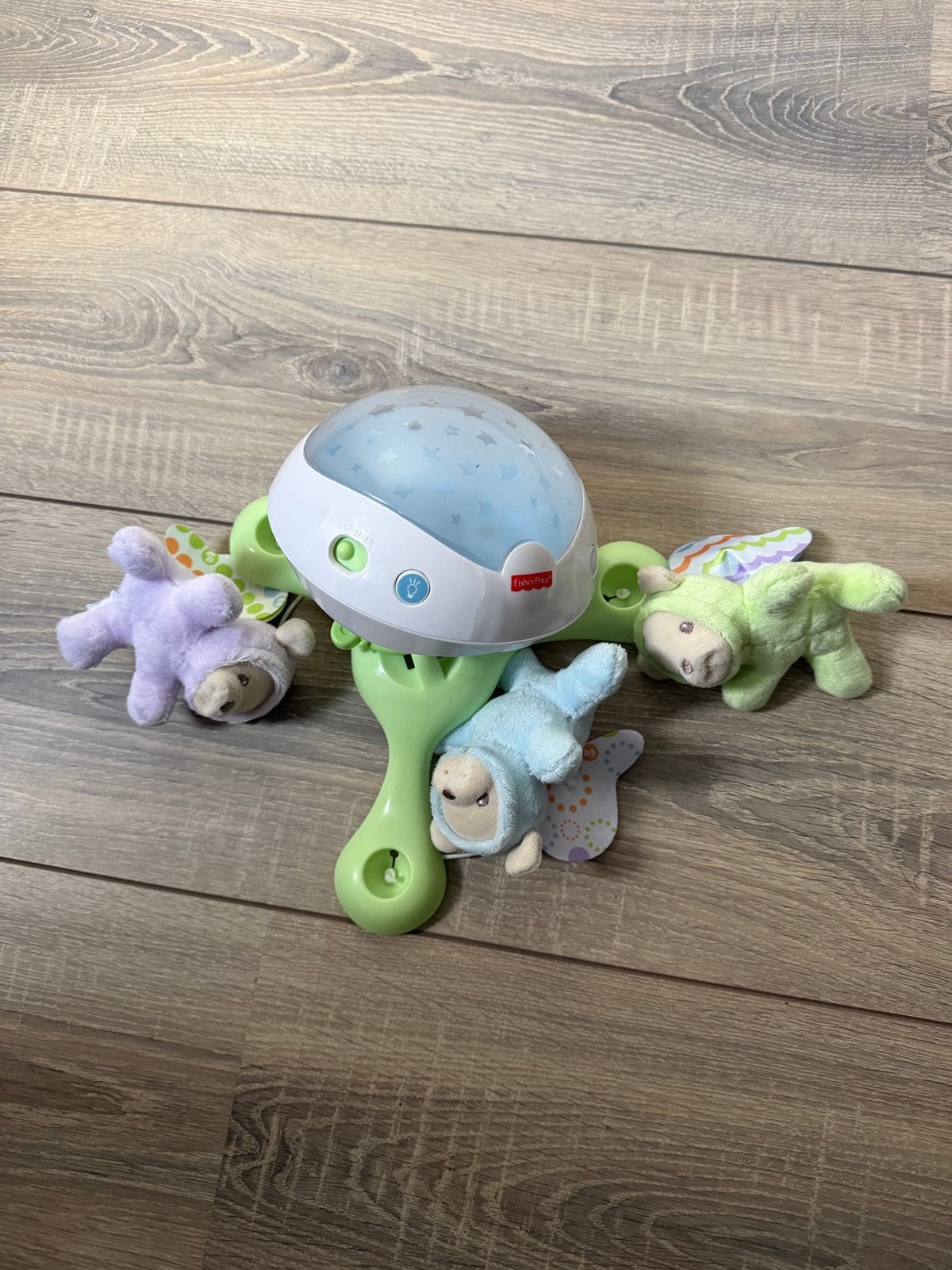 Fisher-Price Mobiel met Licht en Geluid, Ophalen, Zo goed als nieuw, Mobiel, Met licht