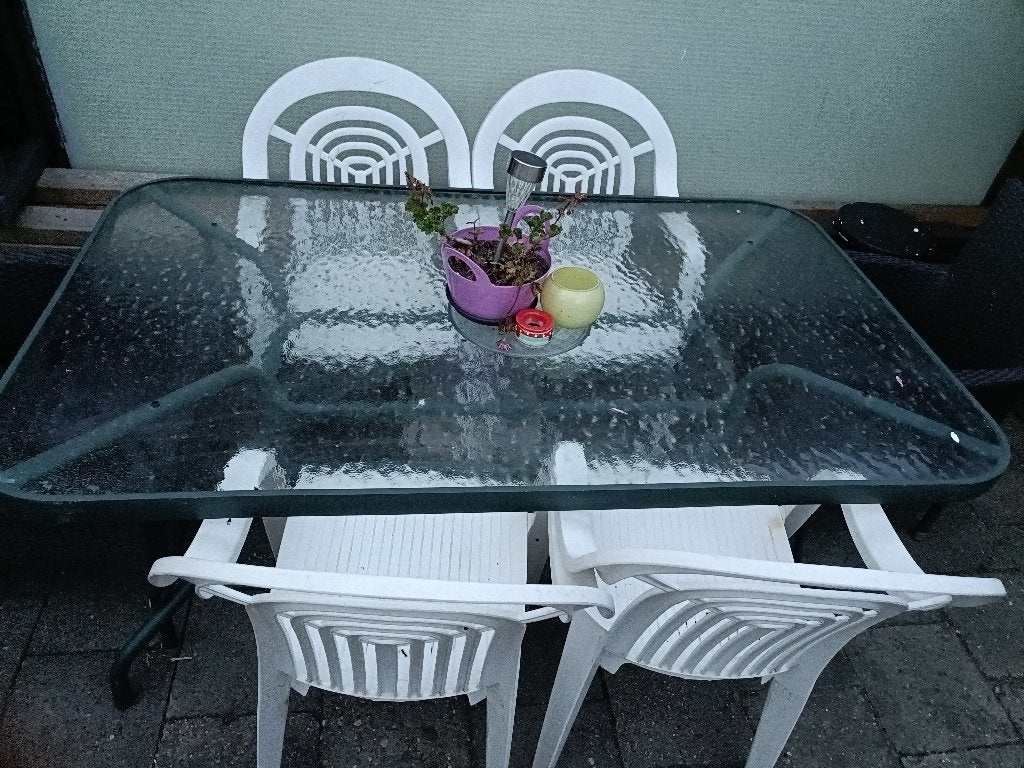 Tuin stoel, Ophalen, Gebruikt, Kunststof
