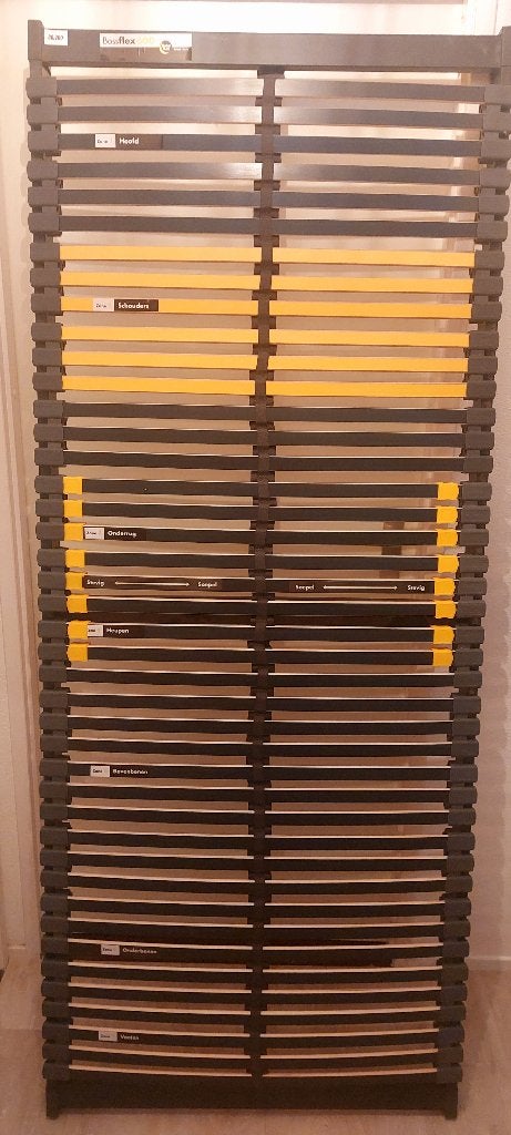 Lattenbodem  Bossflex 80x200, Huis en Inrichting, Ophalen, Gebruikt, Eenpersoons, 80 cm