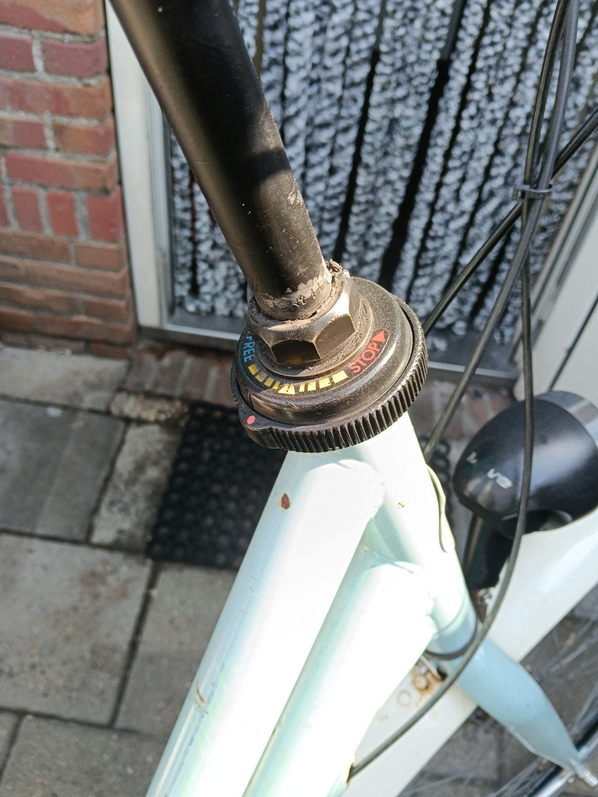 moederfiets 28 inch, Fietsen en Brommers, Fietsen | Dames | Moederfietsen, Gebruikt, Versnellingen, 56 cm of meer, Trommelrem