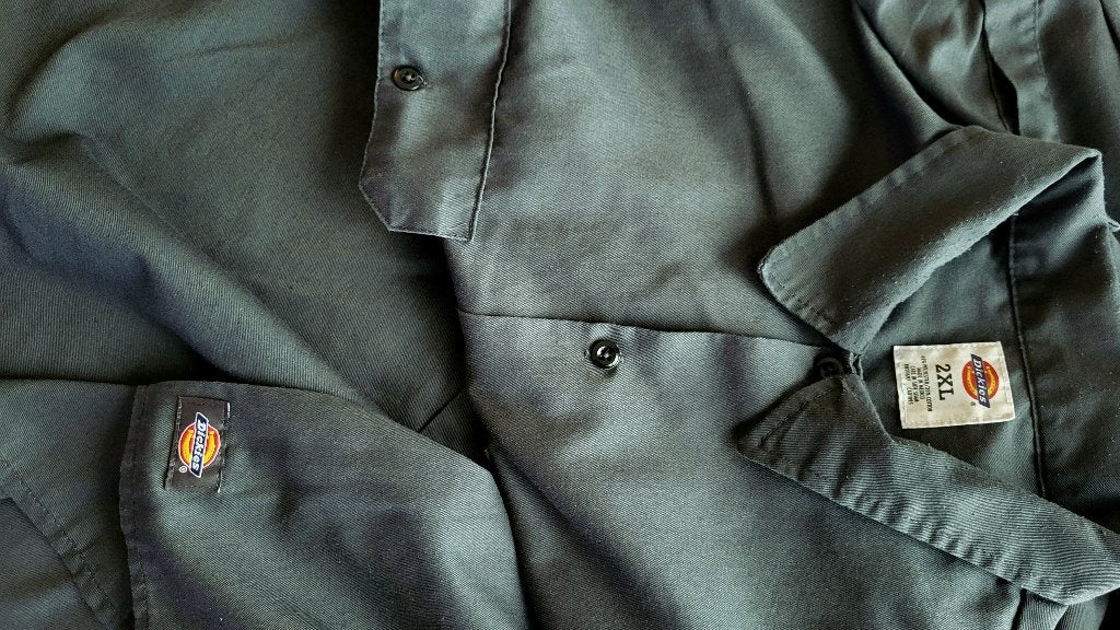 Dickies Werkhemd Lange Mouw Grijs - Maat 2XL, Kleding | Heren, Overhemd, Verzenden, Dickies, Grijs