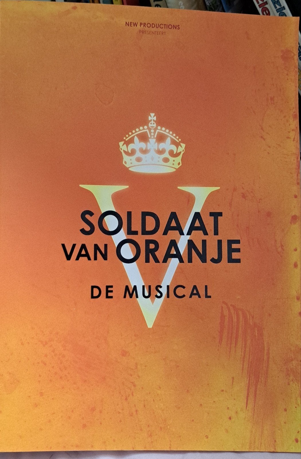 Soldaat van Oranje De Musical Programma Boek, Ophalen of Verzenden, Zo goed als nieuw, Fred van der Hilst, Nederland