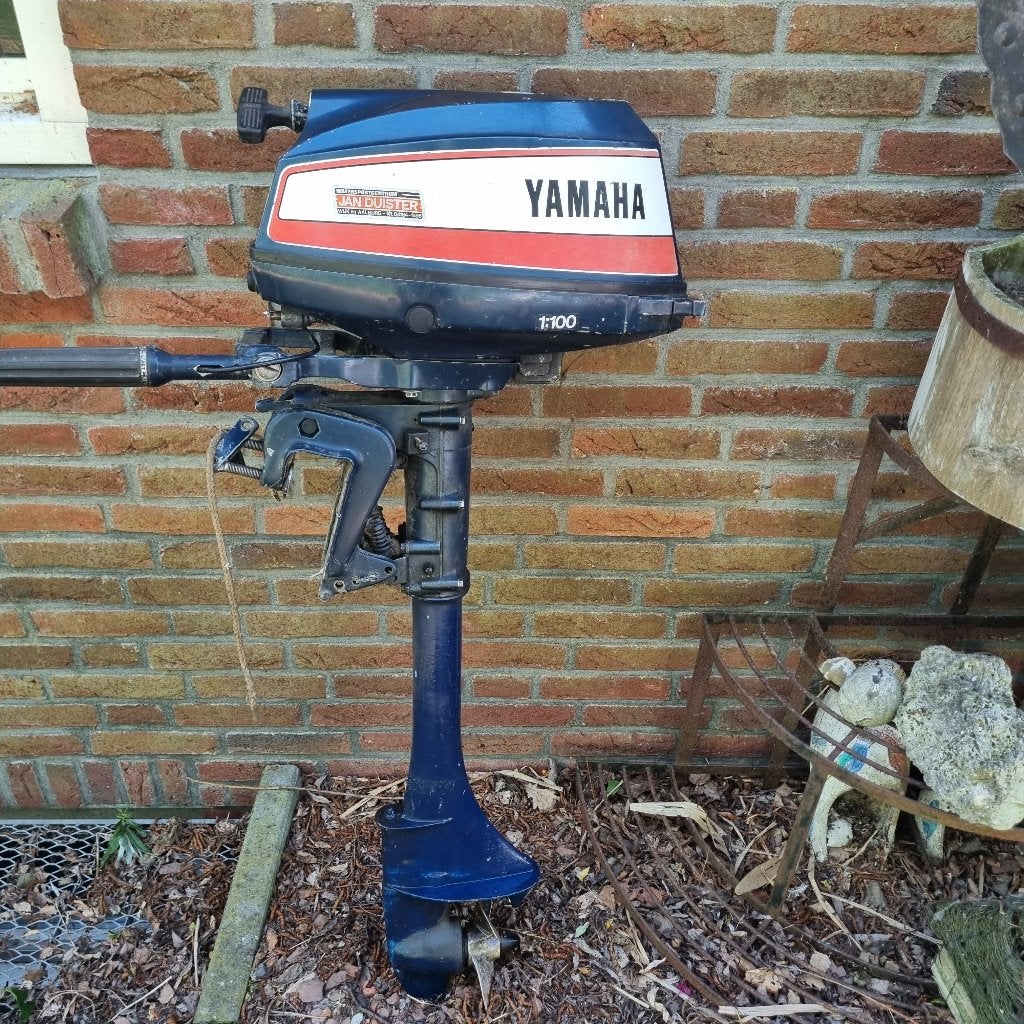 Yamaha 5 pk 2-takt buitenboordmotor – langstaart, Watersport en Boten, Ophalen, Gebruikt, 5 tot 10 pk, Buitenboordmotor