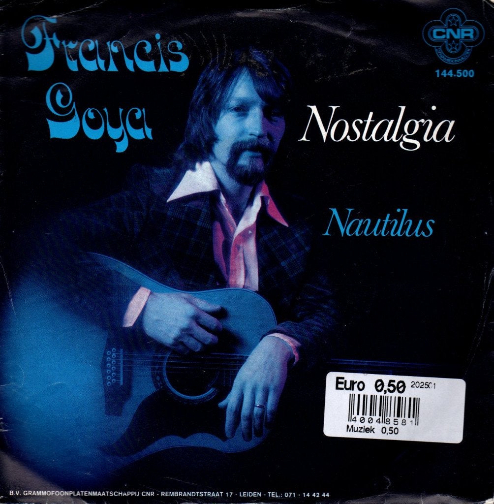 Francis Goya. Nostalgia. NR1294, Verzenden, Gebruikt, Pop