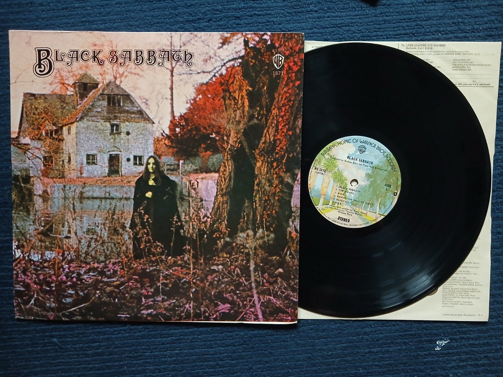 Black Sabbath vinyl, Ophalen of Verzenden, Zo goed als nieuw, Heavy metal