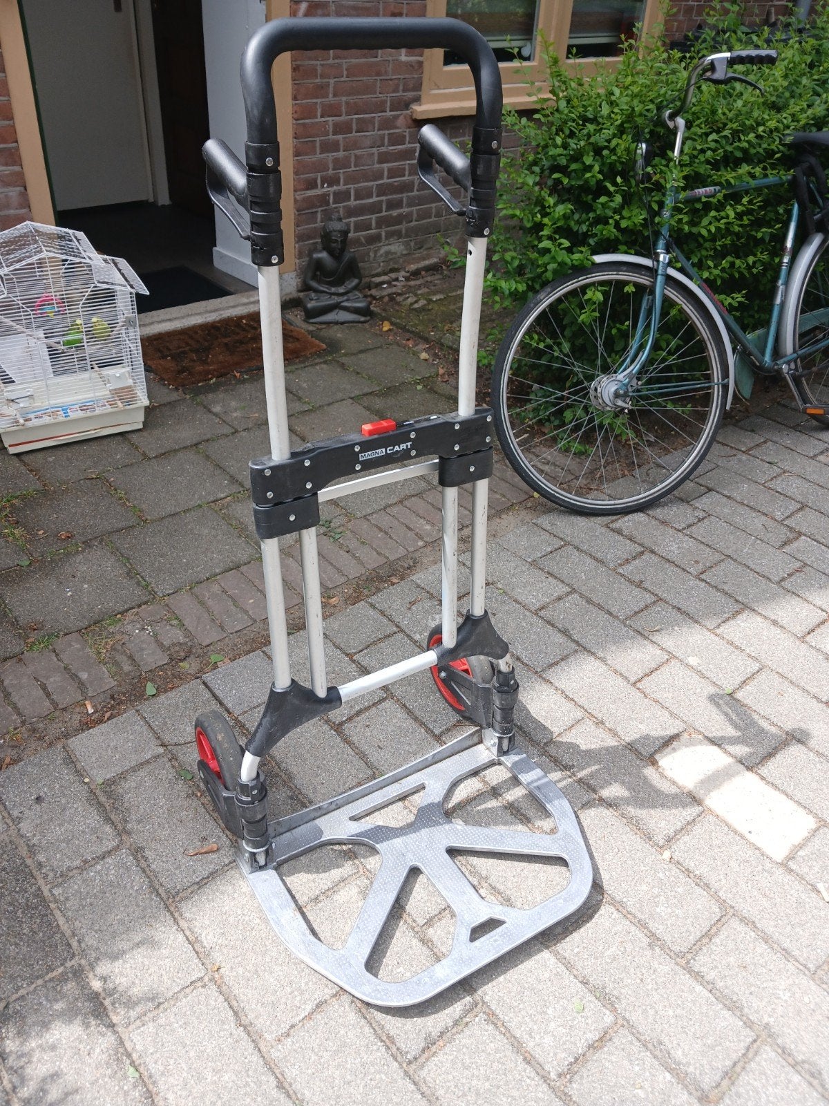 Magna Cart Steekwagen - Lichtgewicht & Opvouwbaar (200kg), Ophalen of Verzenden