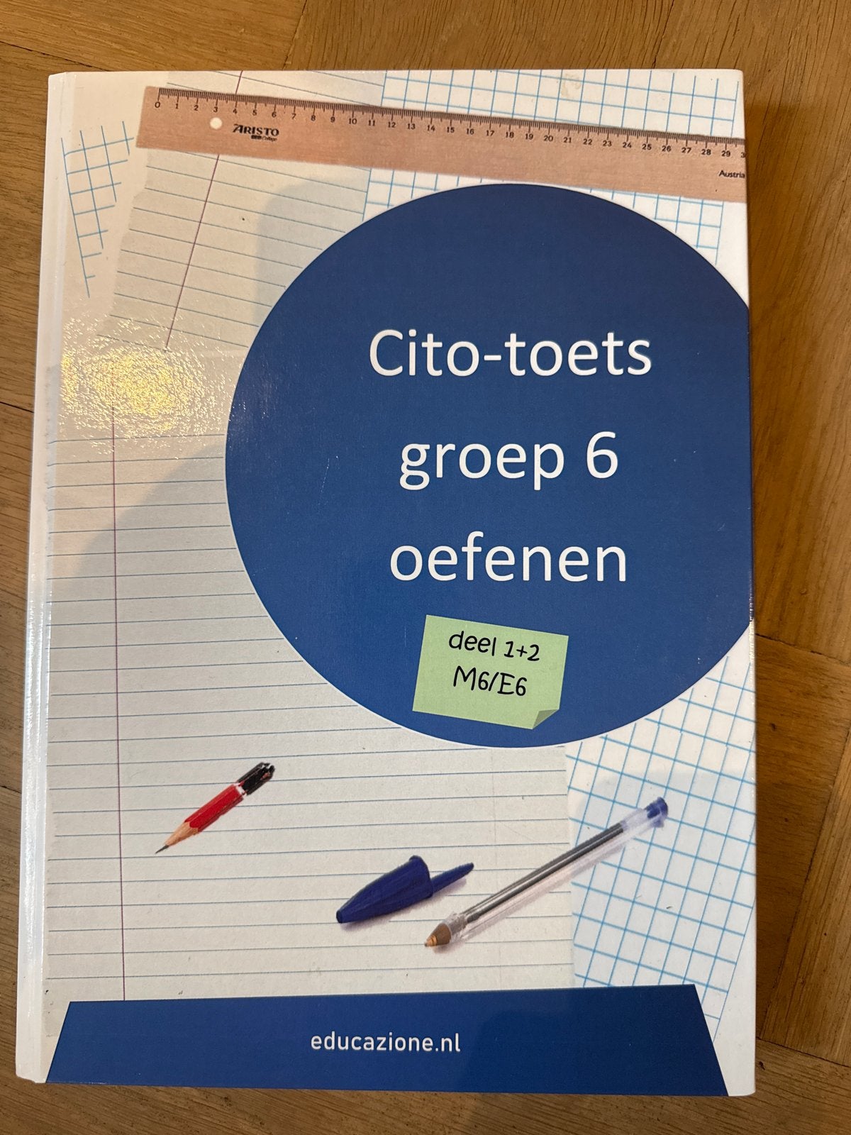 Cito-toets groep 6 oefenen deel 1+2 M6/E6, Ophalen of Verzenden, Zo goed als nieuw, Overige niveaus, Overige vakken