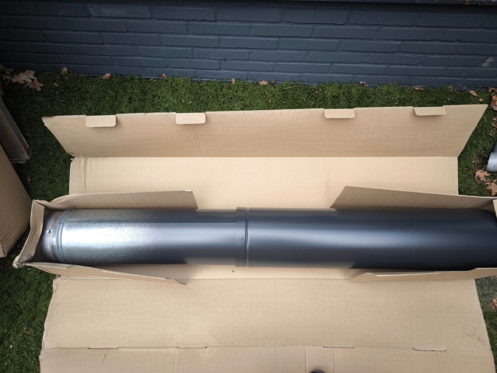 Rookgasafvoerbuis / Dakdoorvoer - Nieuw in doos, Ophalen, Overige typen, Nieuw, 60 tot 150 cm