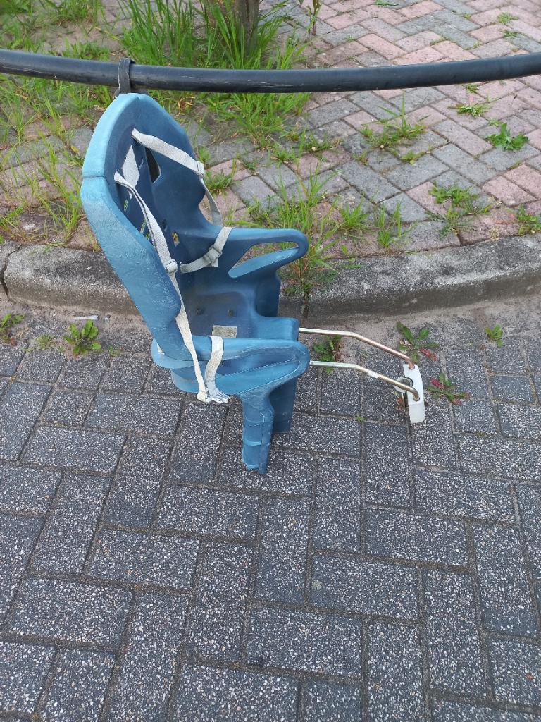 kinderzitje voor een fiets, Ophalen, Gebruikt