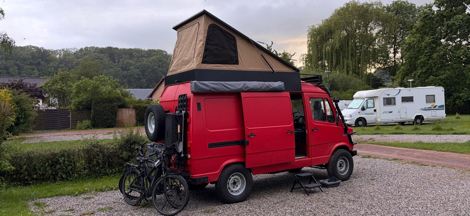 Mercedes t1 bremer hefdak aluminium nieuw 207/208/308/310, Caravans en Kamperen, Ophalen, Nieuw