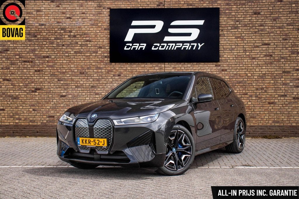 BMW iX xDrive40 Sport Edition 77 kWh, BTW, Laser, H&K, Pano, Auto's, BMW, Automaat, Met garantie (alle), IX, Leder