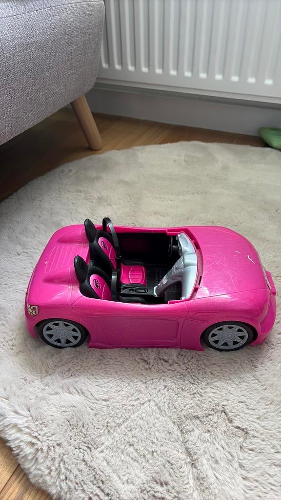 Barbie auto, Ophalen, Zo goed als nieuw