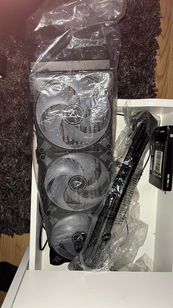 Cpu cooler, Ophalen of Verzenden, Zo goed als nieuw, Luchtkoeling