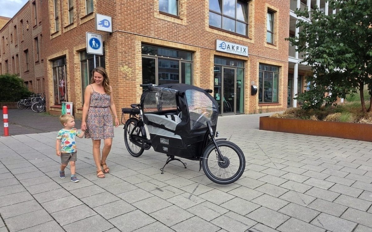 Gazelle Cabby zwart 48cm