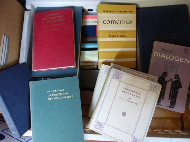 oudere schoolboeken onderwijs opvoeding pedagogiek piaget, Ophalen of Verzenden, Gelezen, Overige niveaus