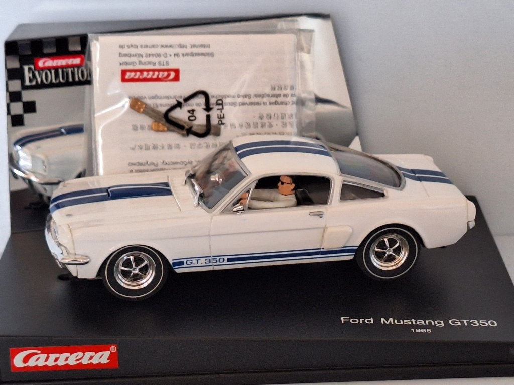 Carrera Evolution Ford Mustang GT 350 Ref Nr 25428, Carrera, Racebaan, Carrera, Carrera