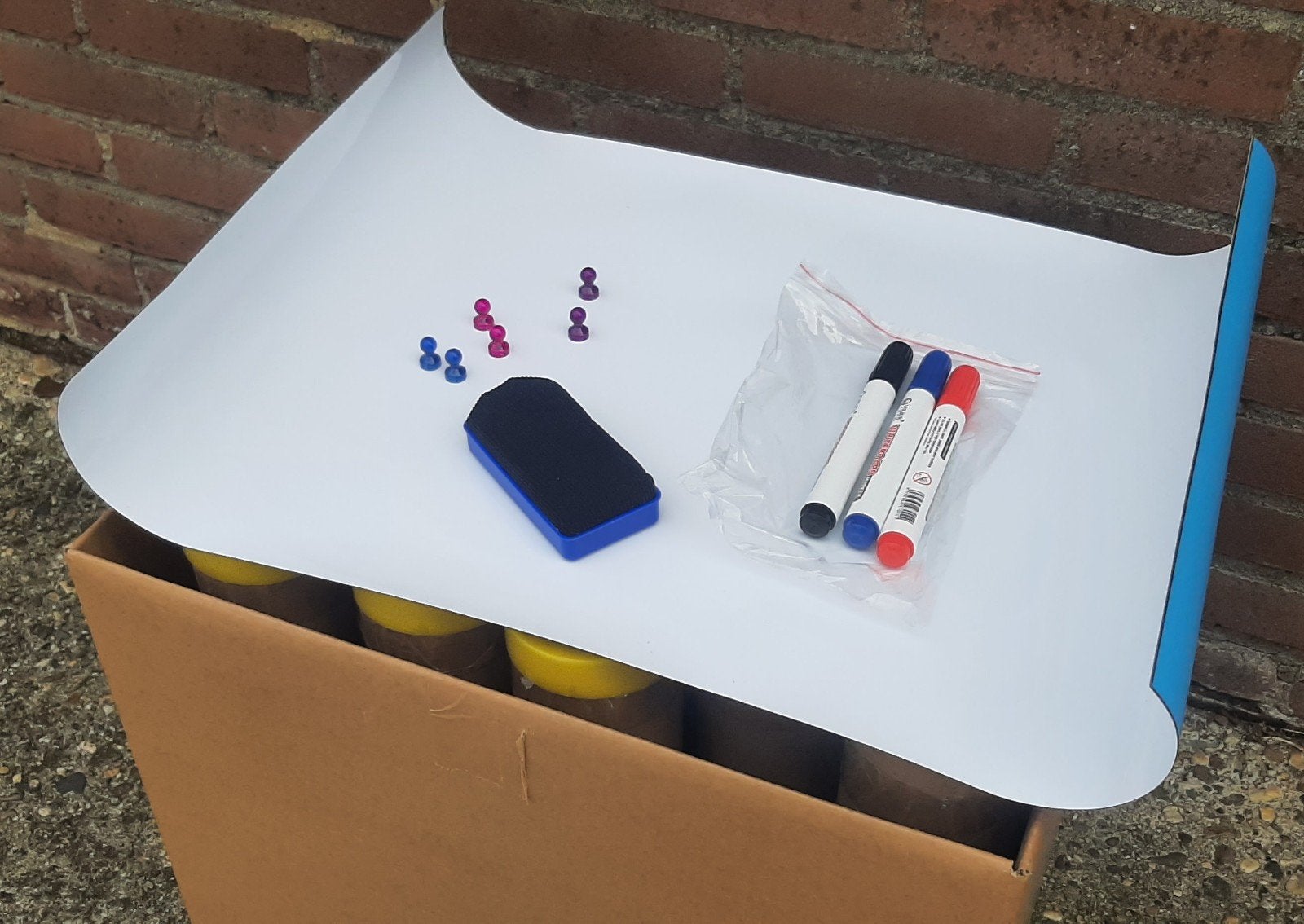 Magnetische Whiteboard-folie | Magneetfolie | 60x40 cm | 17x, Ophalen of Verzenden, Nieuw, Beschrijfbaar