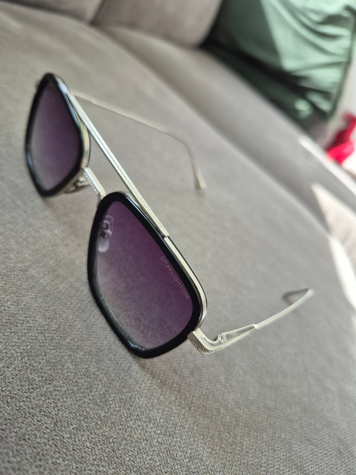 Dita Flight 006, Overige merken, Gebruikt, Zonnebril, Blauw