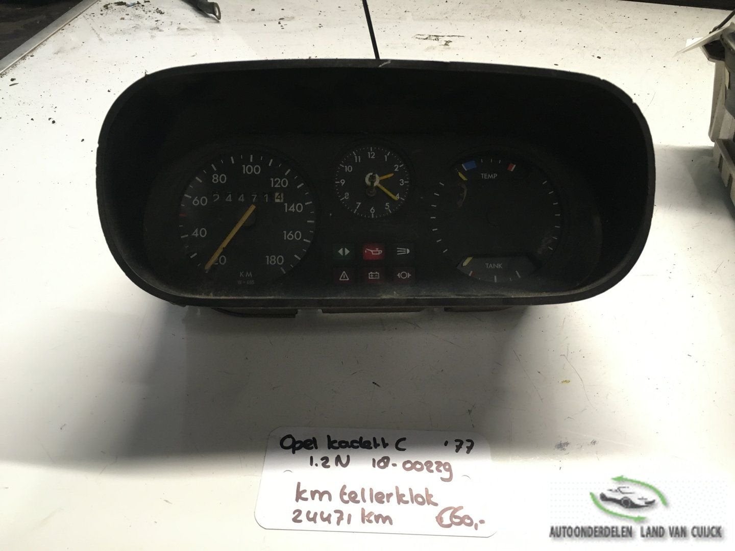 Opel Kadett C 1977 1.2 N   1800229              Km Tellerklo