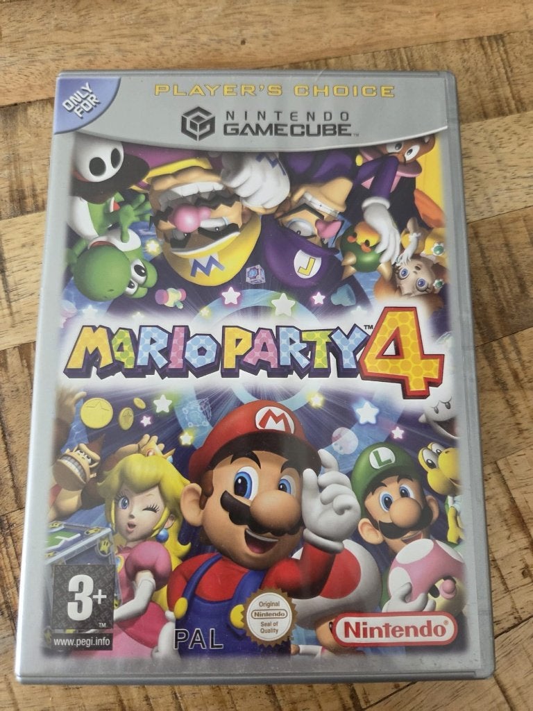 Nintendo Gamecub Mario Party 4, Spelcomputers en Games, Games | Nintendo GameCube, Avontuur en Actie, Gebruikt, Ophalen of Verzenden