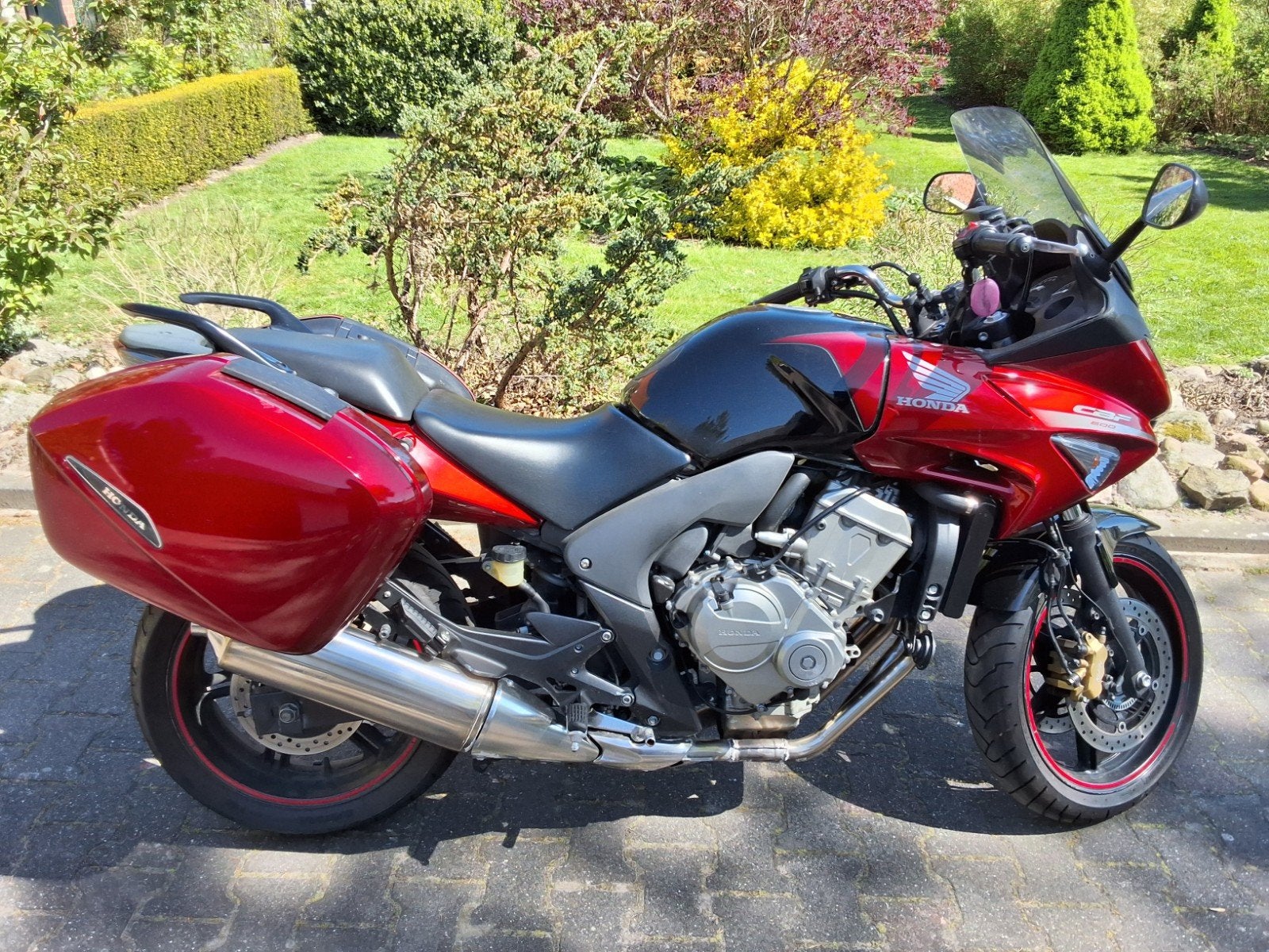 Honda CBF 600 SA, 2010, Toermotor incl. zijkoffers, Motoren, 4 cilinders, Gebruikt, Particulier, Meer dan 35 kW