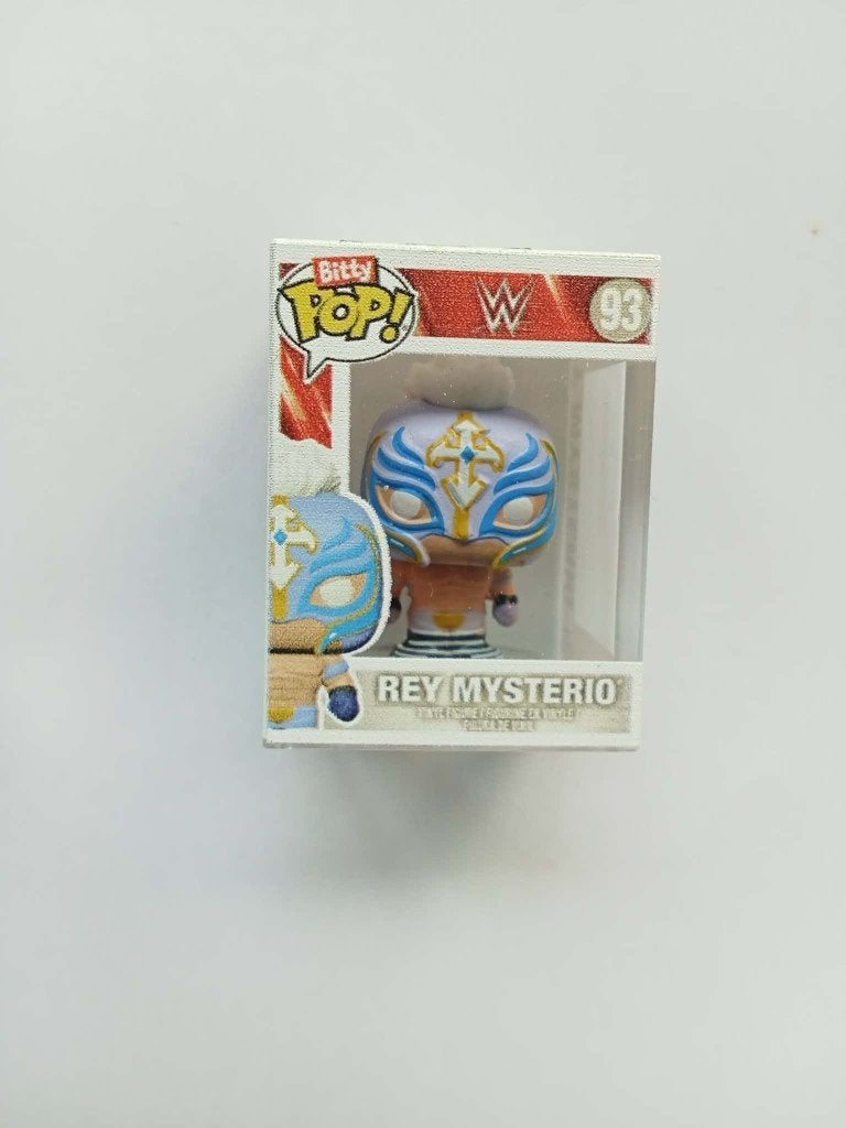 Bitty pop rey mysterio mini figuur WWE, Ophalen of Verzenden, Nieuw