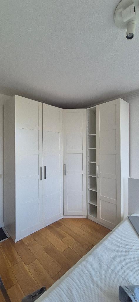 Ikea pax hoekkast wit, Ophalen, Gebruikt, 200 cm of meer, 50 tot 100 cm