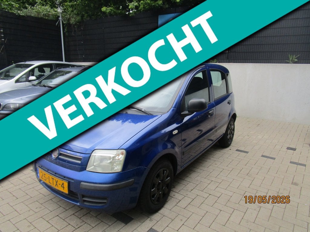 Fiat Panda 1.2 Active +Stuurbekrachtiging +Nieuwe Apk, Euro 5, Gebruikt, 1242 cc, Origineel Nederlands