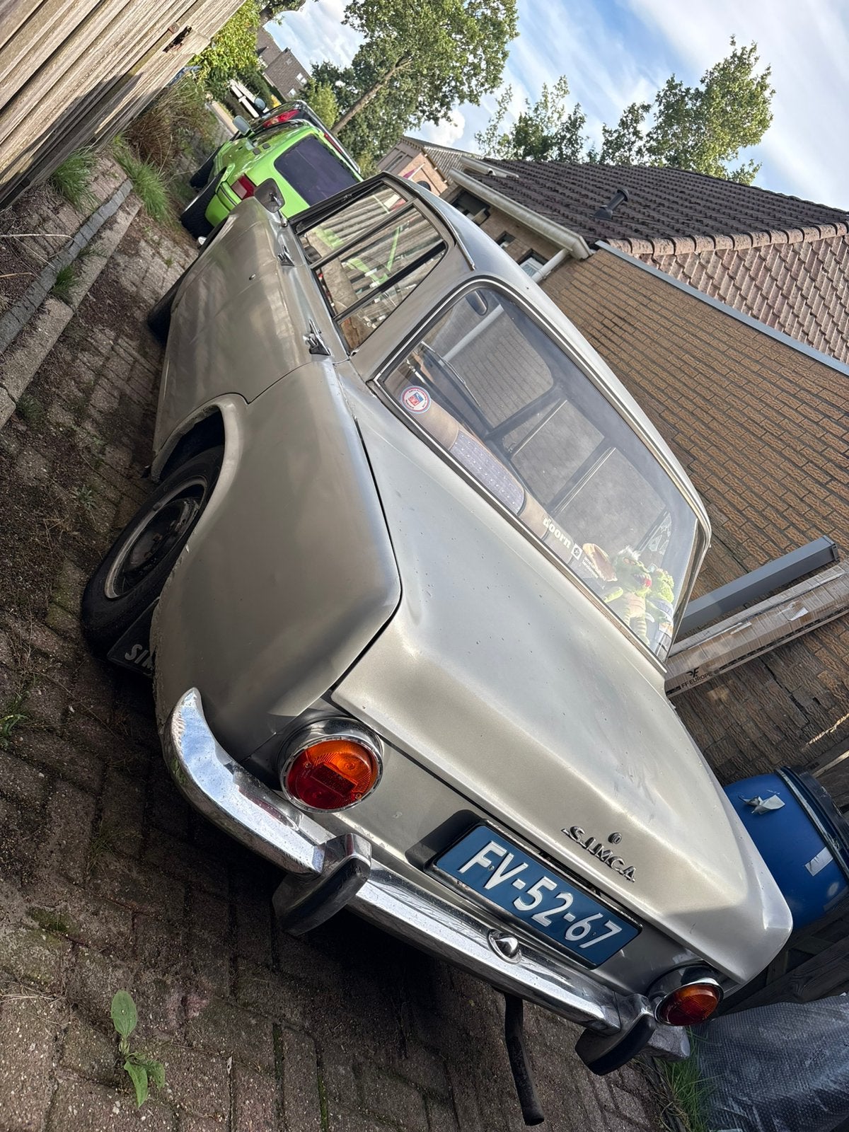 Simca 1300 met 1500 blok, foto 2