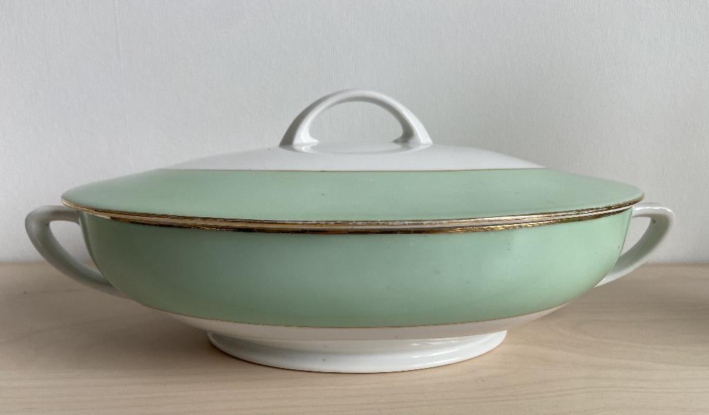 Antieke Thun Dekschaal Schaal 32,5 cm 1924-1933 OPHALEN, Antiek en Kunst, Antiek | Servies los, Ophalen