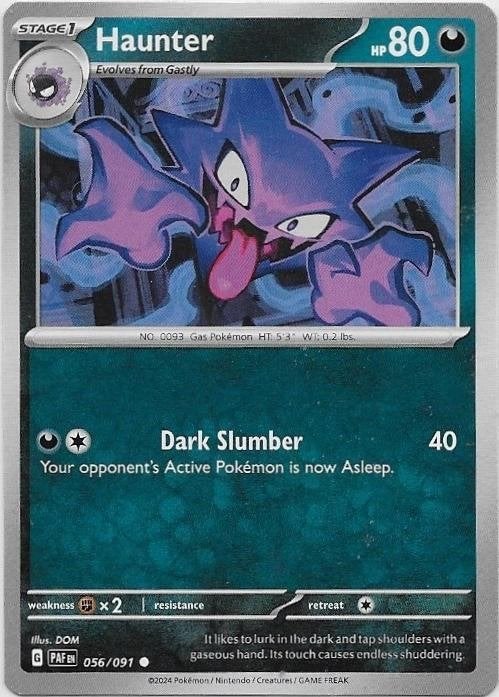 Paldean Fates,  Haunter [common] 56/91, Verzenden, Nieuw, Losse kaart