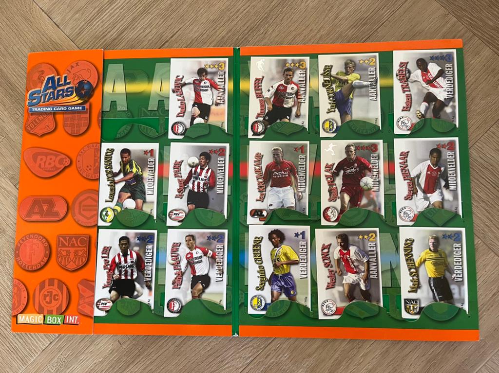 AllStars Trading Card Game 2003-2004, Verzamelen, Ophalen of Verzenden, Gebruikt, Buitenlandse clubs, Poster, Plaatje of Sticker