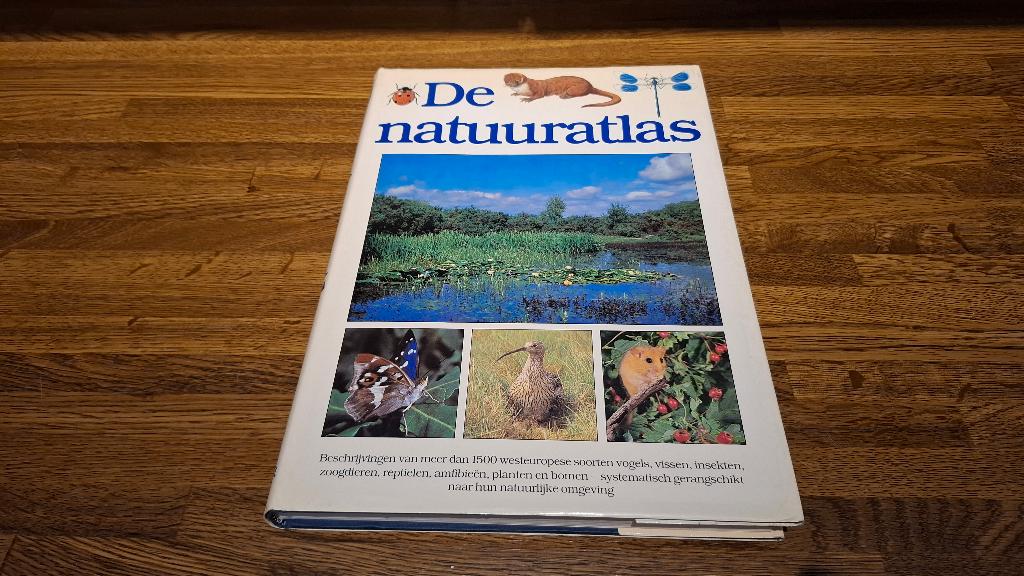 De Natuuratlas, Boeken, Han Honders, Natuur algemeen, Ophalen, Gelezen