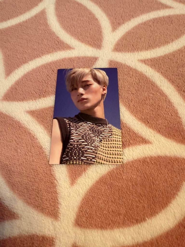 Ateez Treasure Ep 3 Wave San MMT photocard, Verzamelen, Ophalen of Verzenden, Zo goed als nieuw, Foto of Kaart